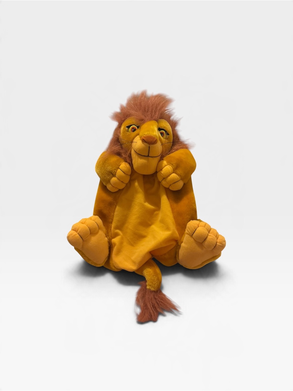 Vintage lion king plush hot water bottle cover